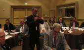 Wonderful Speech from Mr. David Ho，the CSPIA Chairman in SGIA Boarding